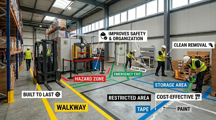 3M Color Floor Marking Tape