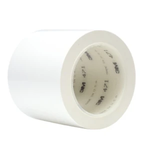 3M Vinyl Tape 471 – White, 48 in x 36 yd | Durable Floor & Surface Marking