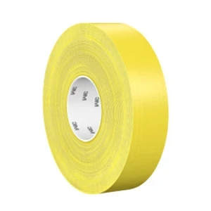 3M 971 Yellow Floor Tape –2 in ,4 in x 36 yd, Heavy Duty, Individually Wrapped